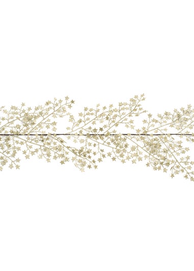 Premier Decorations Gold Star Garland 1.8m