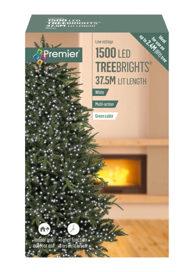 Premier Decorations 1500 White LED Treebrights