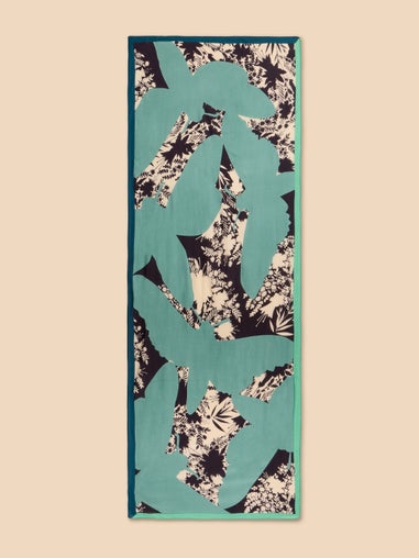 EcoVero Schal mit abstraktem Print