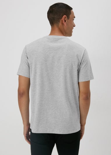 Grey Essential V-Neck T-Shirt