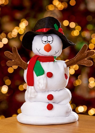 Premier Decorations Animated Singing Snowman 35cm