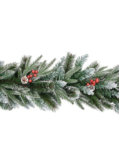 Premier Decorations 1.8m New Jersey Berry and Pine Cone Garland