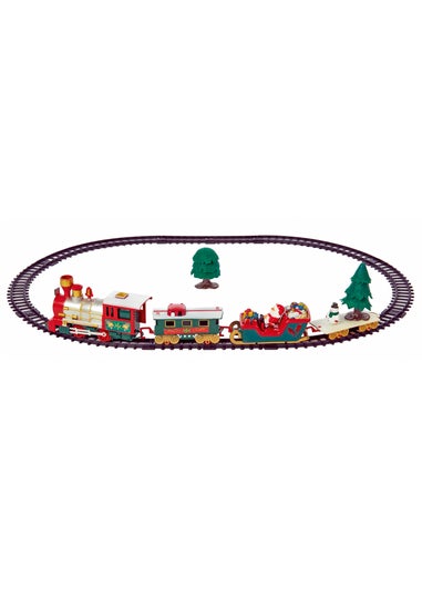 Premier Decorations 22 Piece Battery Operated Train Set with Music and Lights