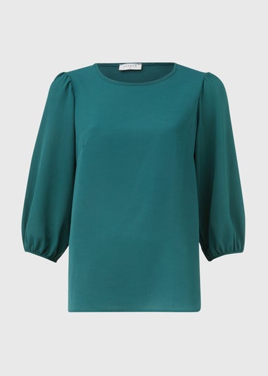 Teal Bubble Box Top