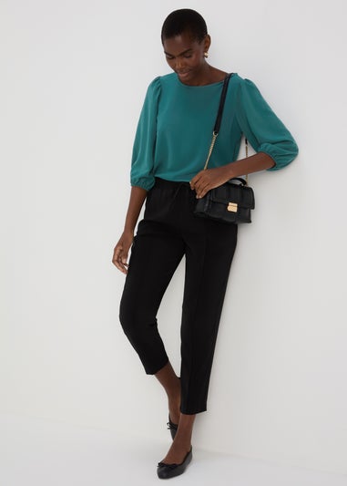 Teal Bubble Box Top