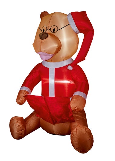 Premier Decorations 1.8m Lit Inflatable Tedward The Bear