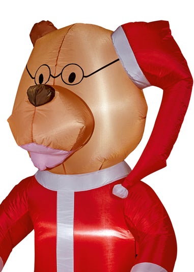 Premier Decorations 1.8m Lit Inflatable Tedward The Bear