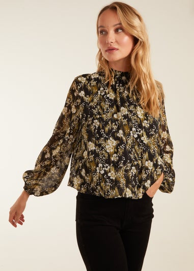 Blue Tassle Boho Blouse - Matalan