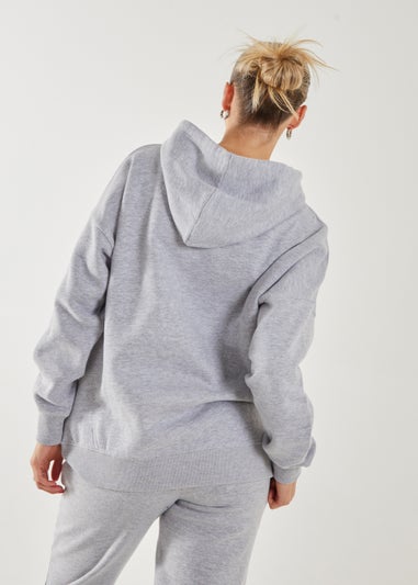 Pink Vanilla Grey Yoga Sports Hoodie