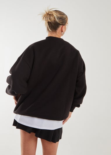 Pink Vanilla Black New York Oversized Sweater