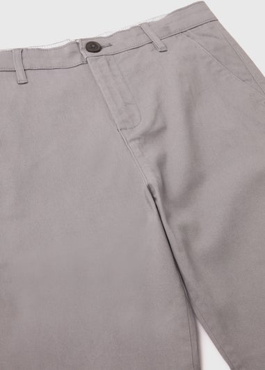 Boys Grey Chino Trousers (7-13yrs)