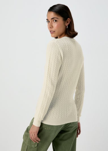 Ivory Baby Cable Jumper