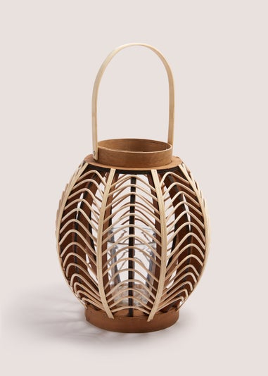 Gold Casa Lantern (33cm x 28cm x 28cm)