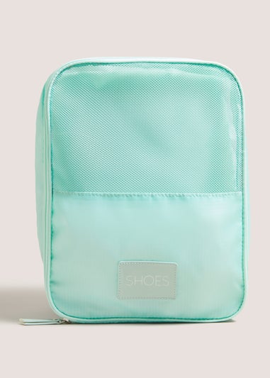 Mint Shoe Storage Bag