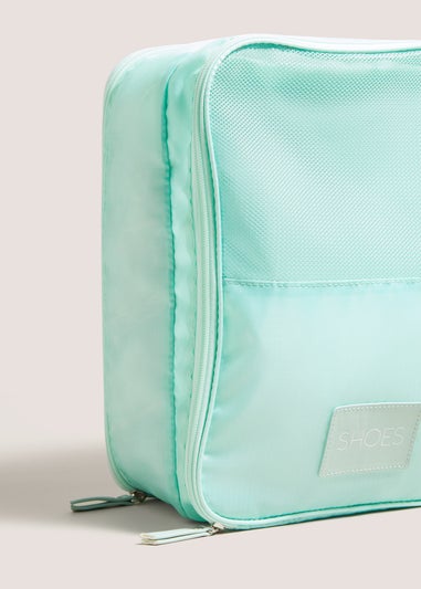 Mint Shoe Storage Bag