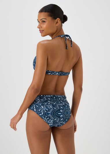 Navy Paisley Briefs