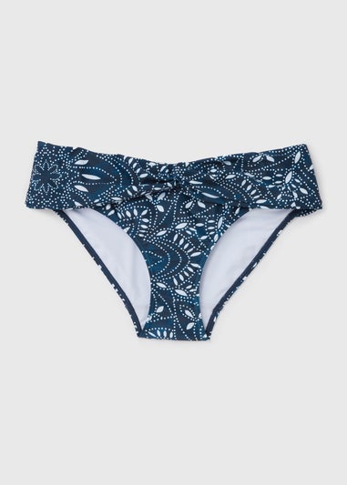 Navy Paisley Briefs