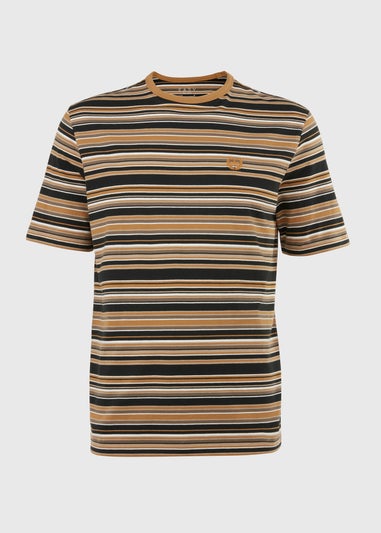 Orange & Black Stripe T-Shirt