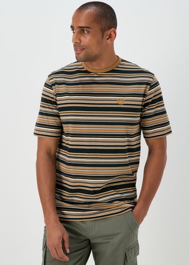 Orange & Black Stripe T-Shirt