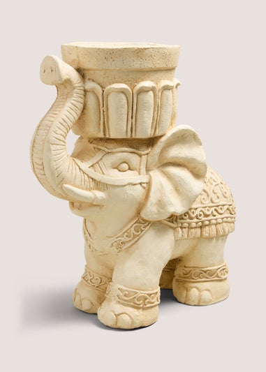 Outdoor Natural Elephant Planter (42cm x 41.5cm x 45cm)