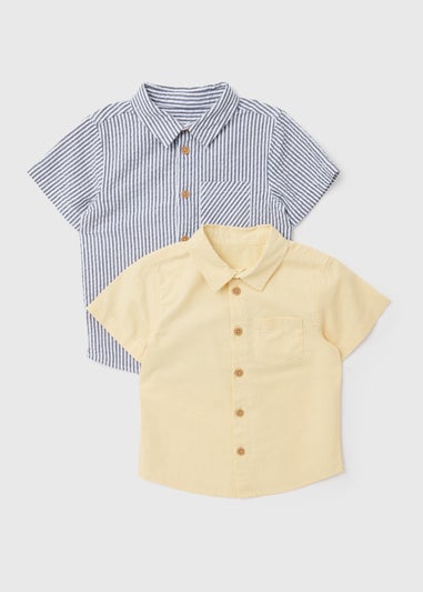 Boys 2 Pack Lemon Shirts (1-7yrs)