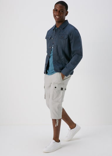 Stone 3/4 Cargo Shorts