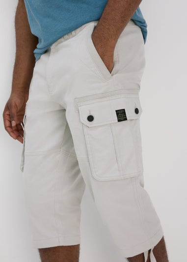 Stone 3/4 Cargo Shorts