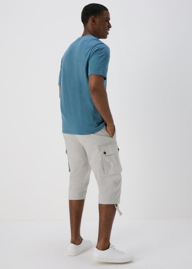 Stone 3/4 Cargo Shorts