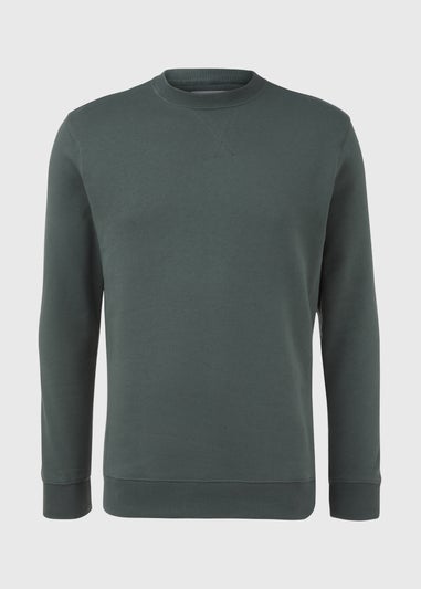 Green Essential Crewneck Sweatshirt