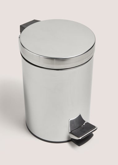 Metal Chrome Bin