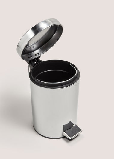 Metal Chrome Bin