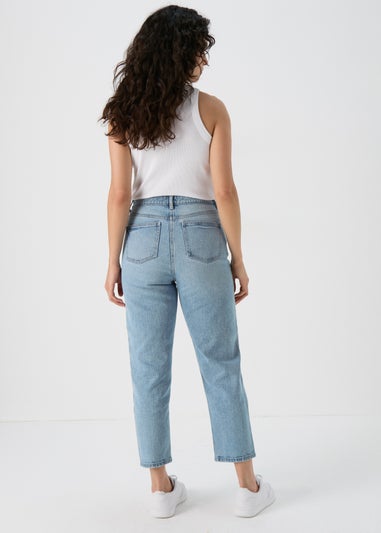 Light Wash Ava Mom Jeans