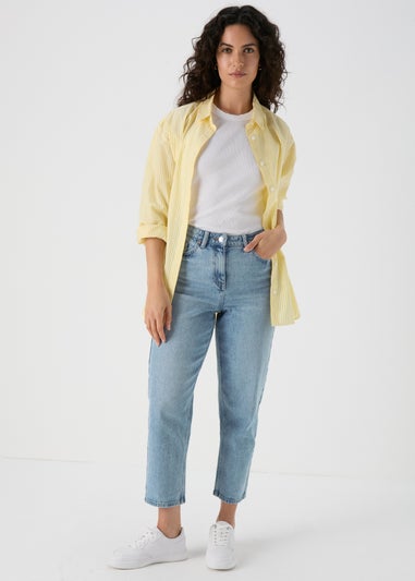 Light Wash Ava Mom Jeans