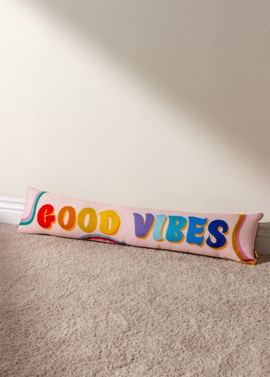 Heya Home Good Vibes Draught Excluder (92cm x 20cm)