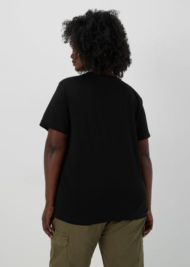 Black Plain T-Shirt