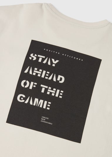 Boys Stone Ahead Of The Game T-Shirt (7-13yrs)