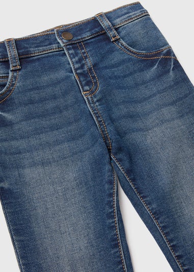 Boys Blue Knitted Skinny Jeans (1-7yrs)