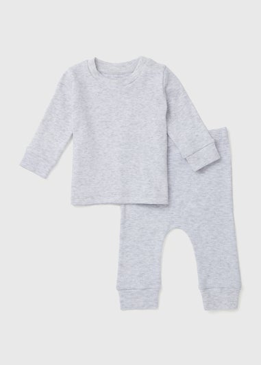 Baby Grey Top and Joggers Set (Newborn-23mths)