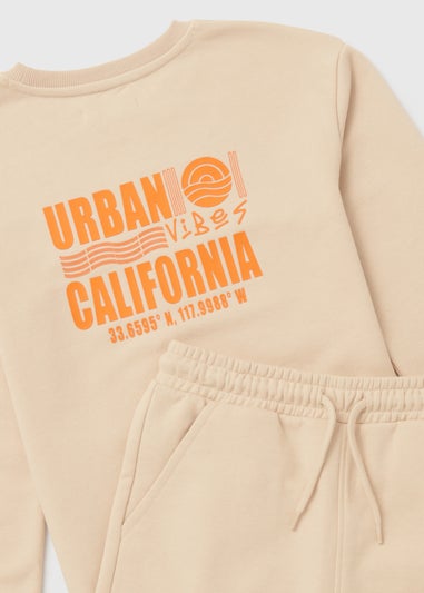 Boys Stone California Sweatshirt & Shorts Set (7-12yrs)