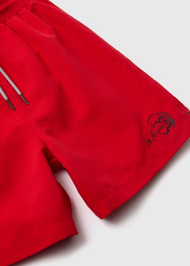 Boys Red Swim Shorts (6-13yrs)