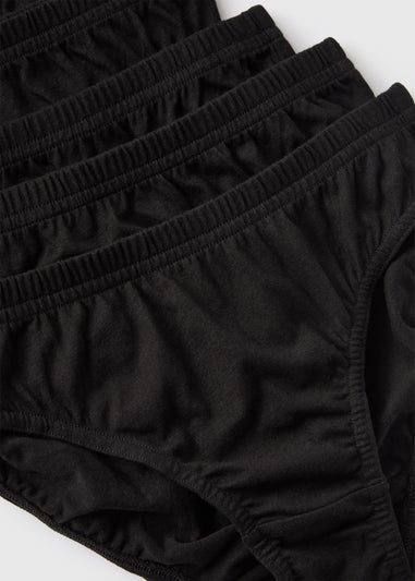 Boys 10 Pack Black Briefs (2-13yrs)