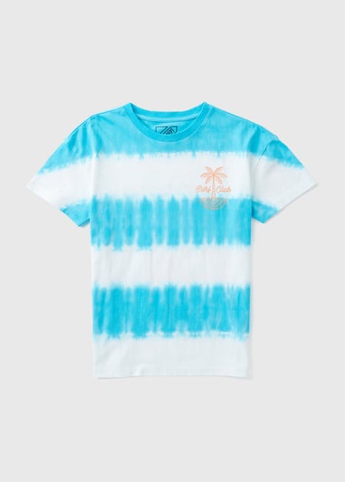 Boys Blue Surf Club Tie Dye T-Shirt (7-13yrs)