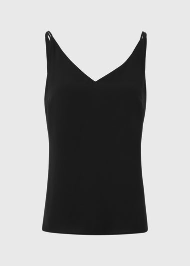 Et Vous Black Plain Cami Top