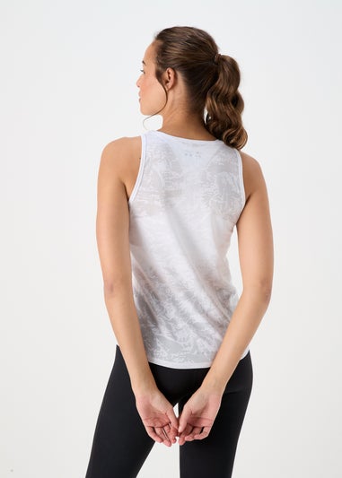 Souluxe White Sports Vest Top