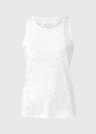 Souluxe White Sports Vest Top