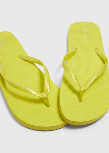 Lime Flip Flops