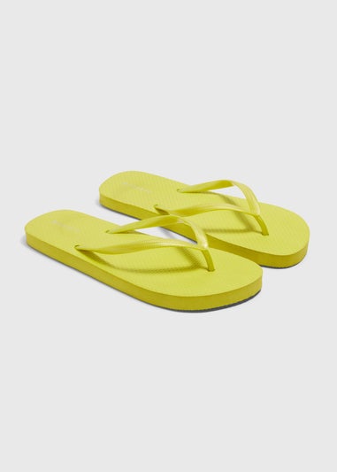 Lime Flip Flops