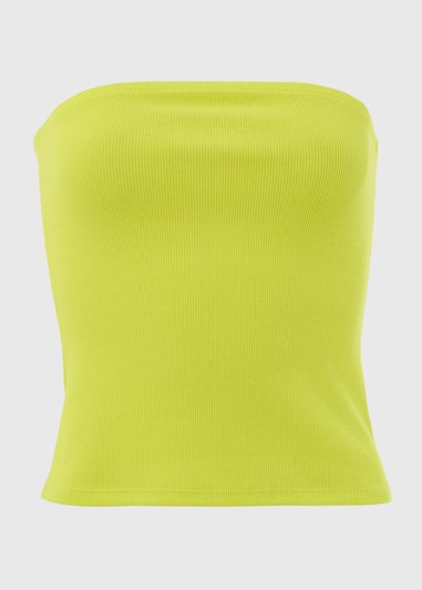 Lime Bandeau Top