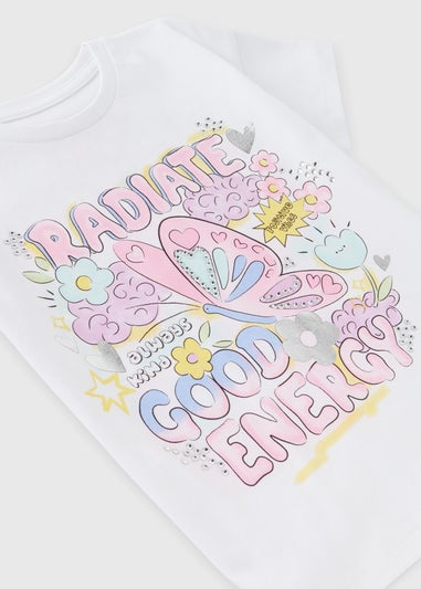 Girls White Candy Dream T-Shirt (1-7yrs)