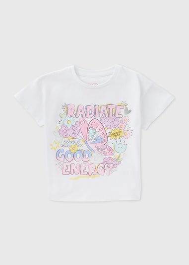 Girls White Candy Dream T-Shirt (1-7yrs)